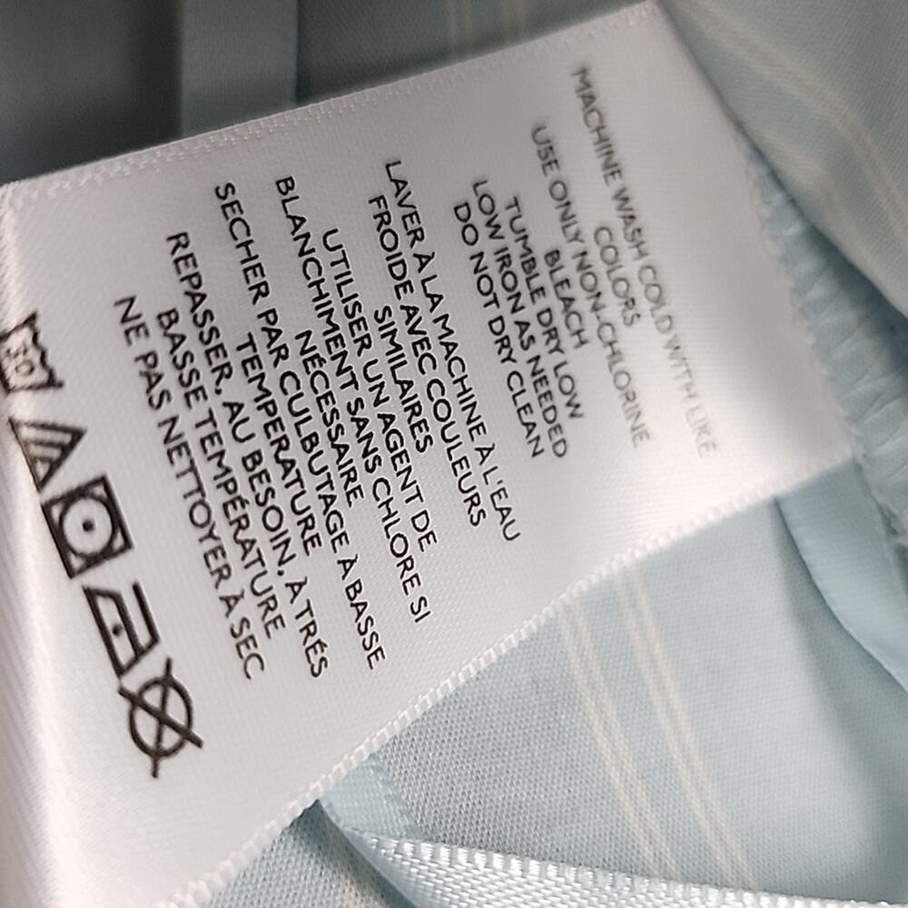 Urban Outfitters UO Blue & White Striped Button Down Sleeveless Tank Top | XS - Picture 9 of 10